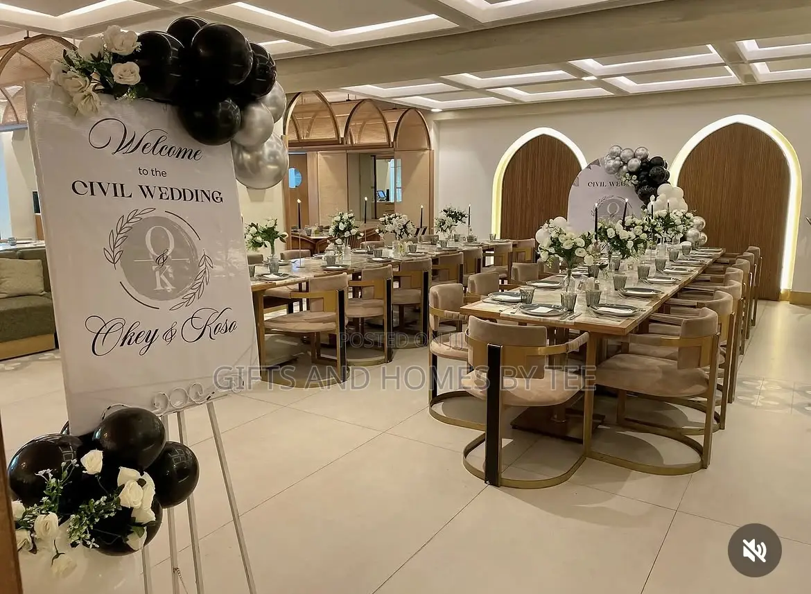 Civil Wedding Decor