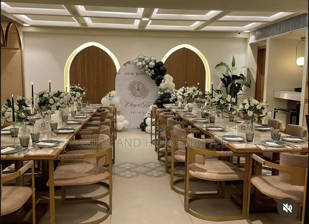 Civil Wedding Decor