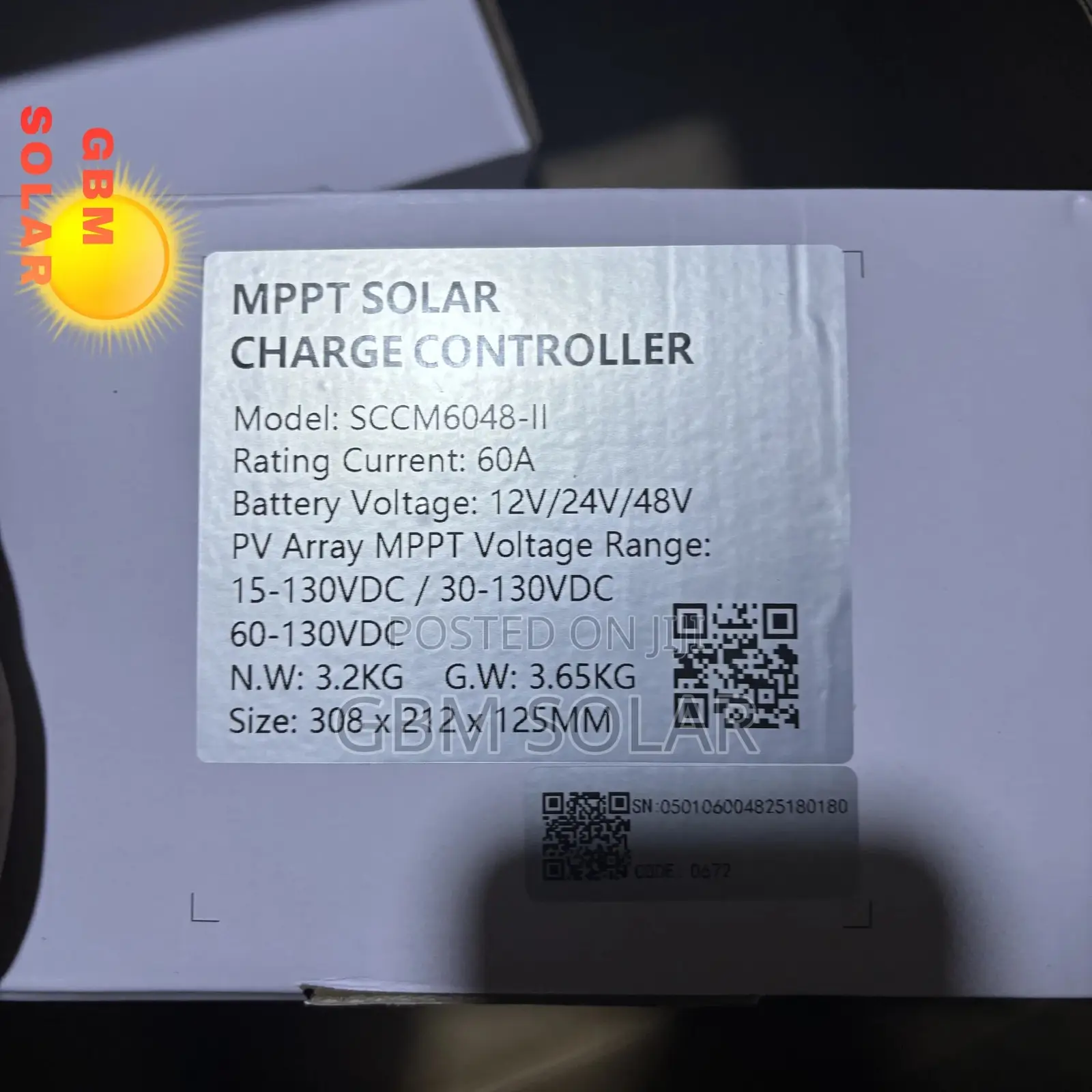 60ah Felicity Solar Charge Controller