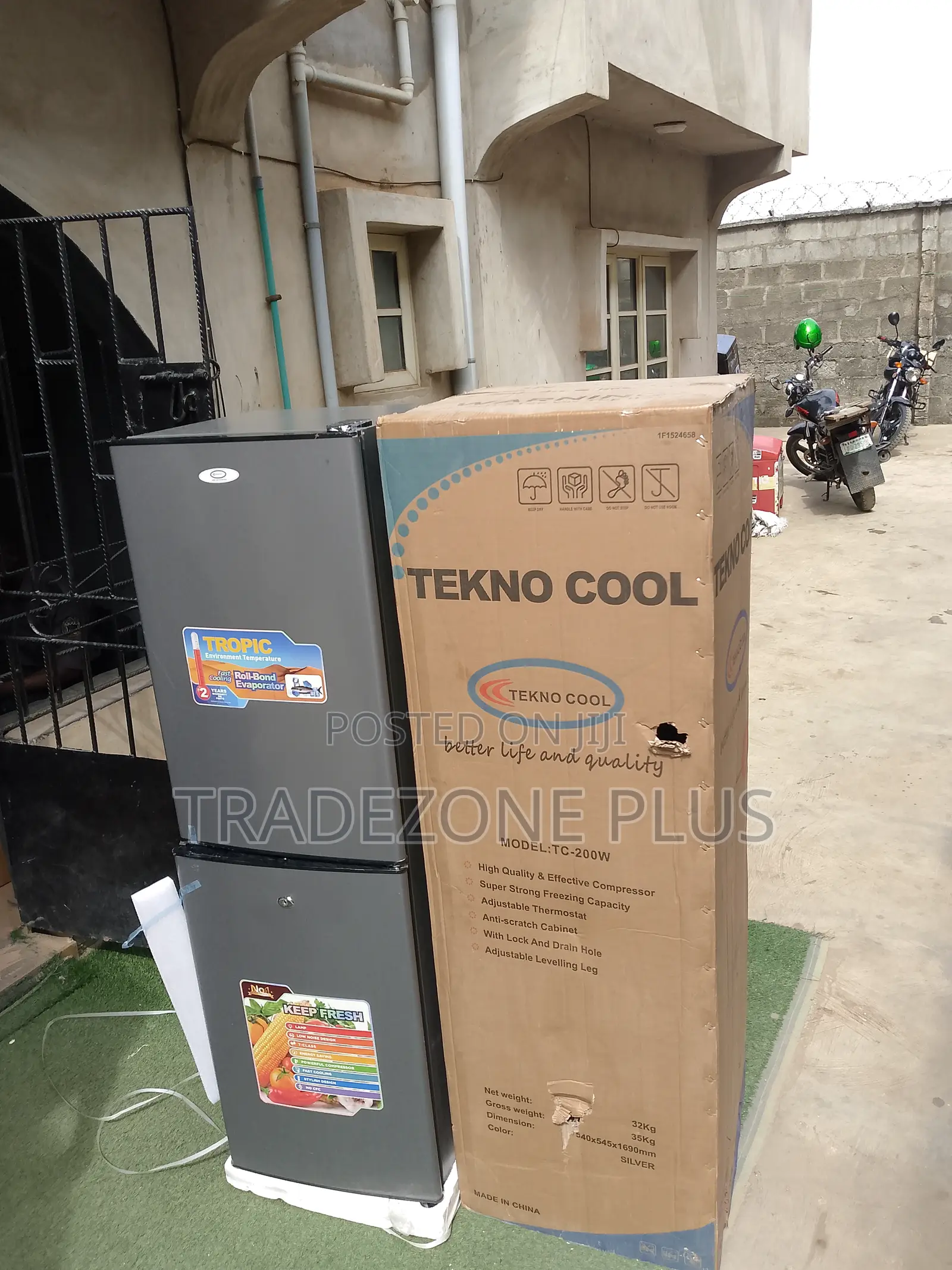 Tekno Cool 200l Refrigerator – Smart Storage Design