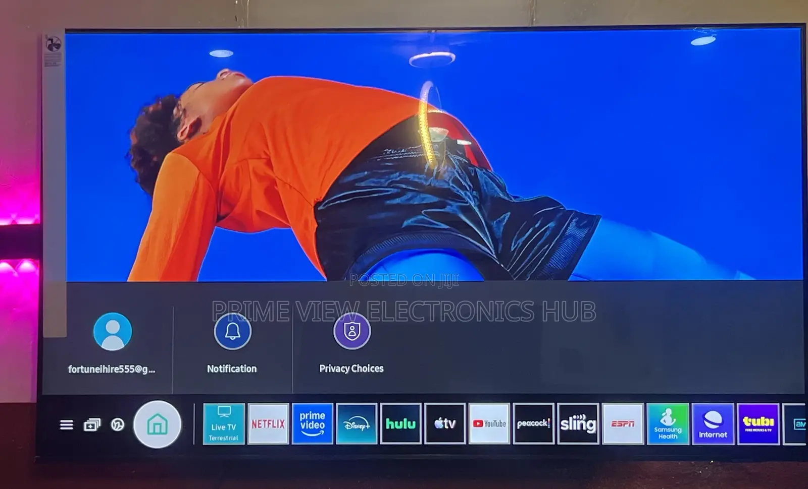 Sharp Smart Tv Like New (Direct From Samsung Screen Replacement)
