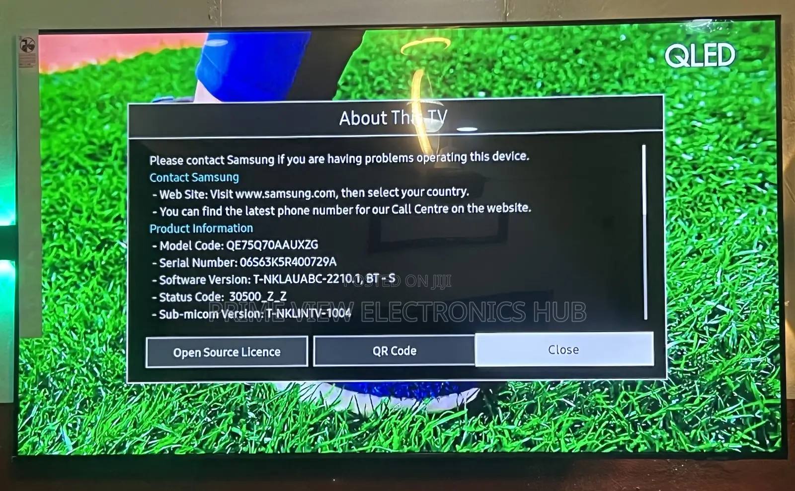 Sharp Smart Tv Like New (Direct From Samsung Screen Replacement)