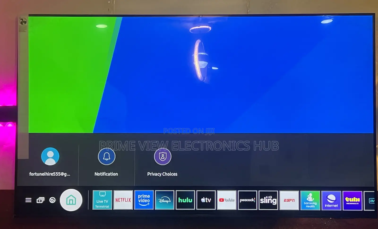 Sharp Smart Tv Like New (Direct From Samsung Screen Replacement)
