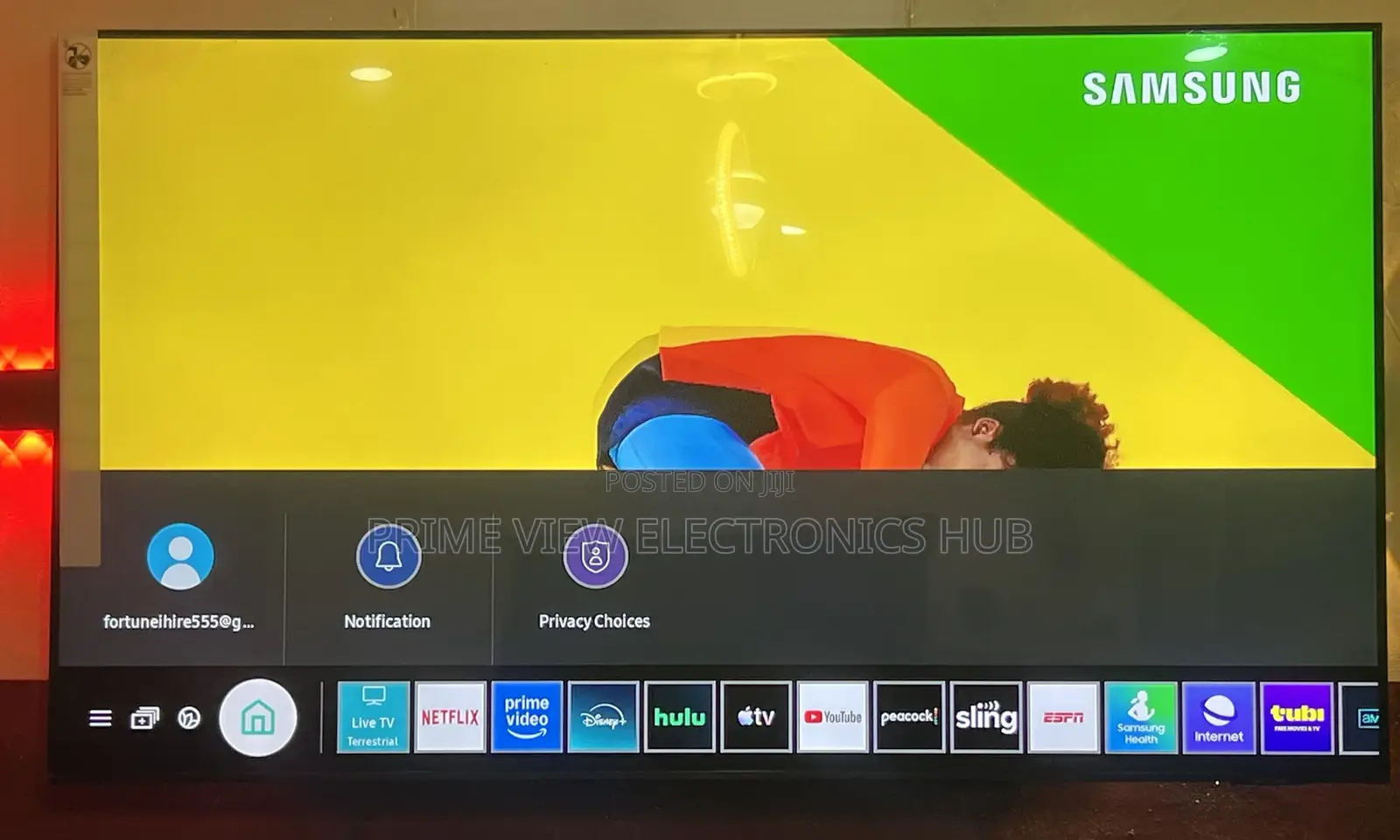 Sharp Smart Tv Like New (Direct From Samsung Screen Replacement)