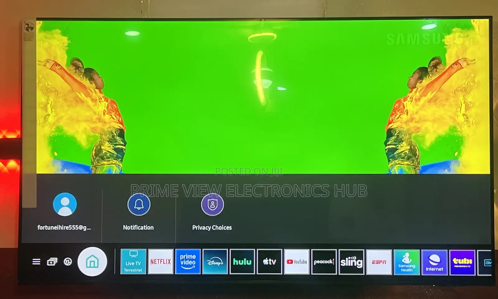 Sharp Smart Tv Like New (Direct From Samsung Screen Replacement)