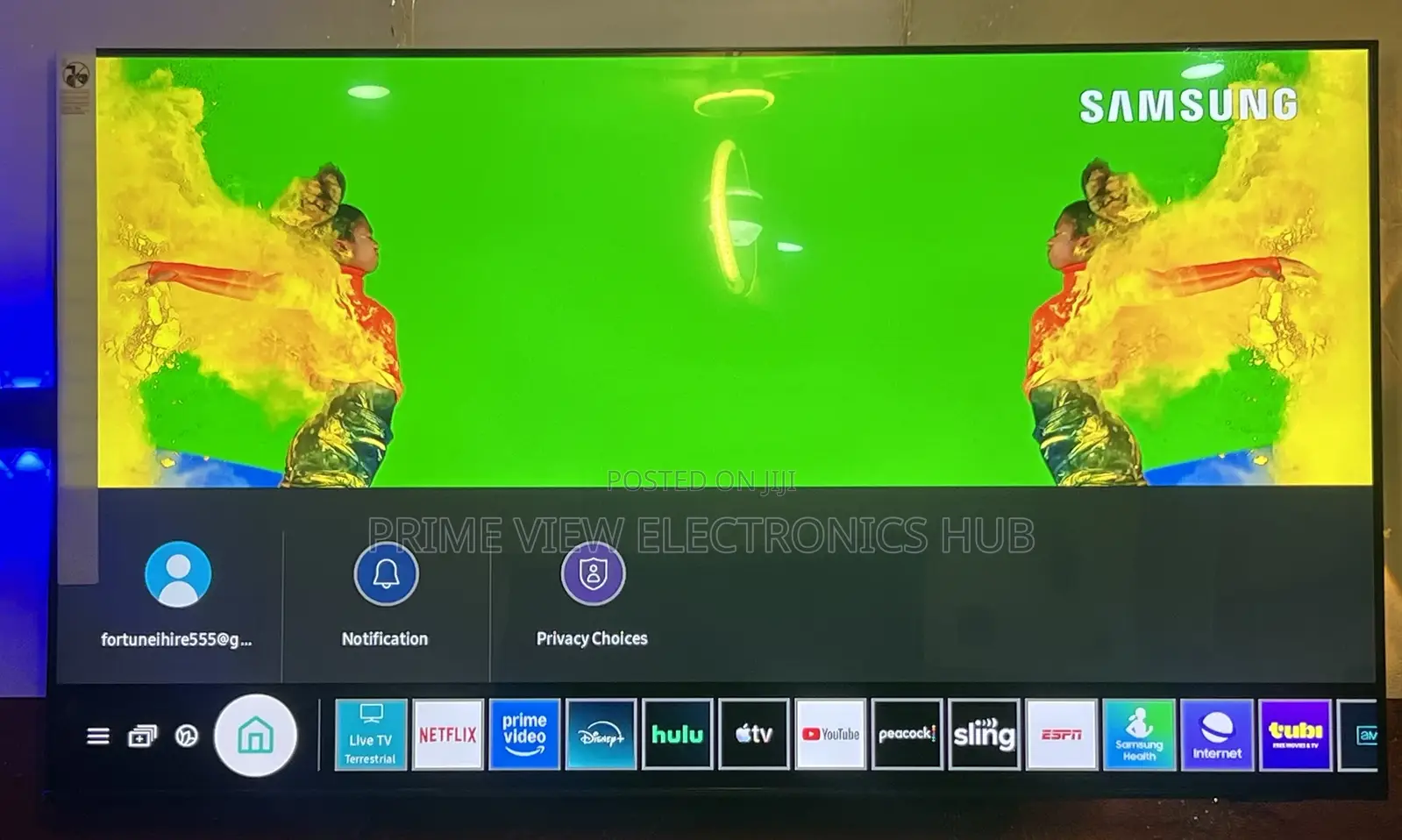 Sharp Smart Tv Like New (Direct From Samsung Screen Replacement)