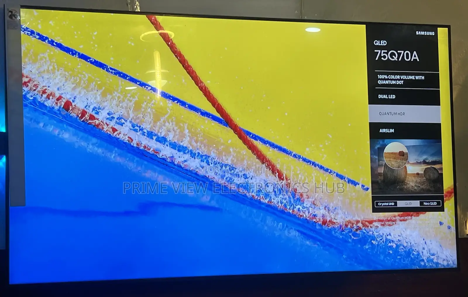 Sharp Smart Tv Like New (Direct From Samsung Screen Replacement)