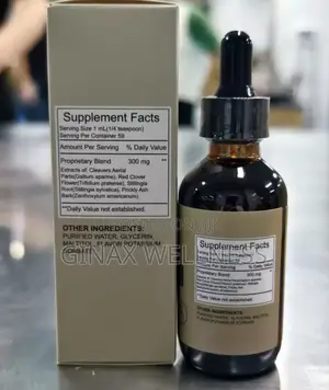 Lymphatic Drainage Liquid Drops for Circulatory Support (59ml)