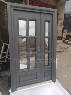 4ft French Glass Security Door