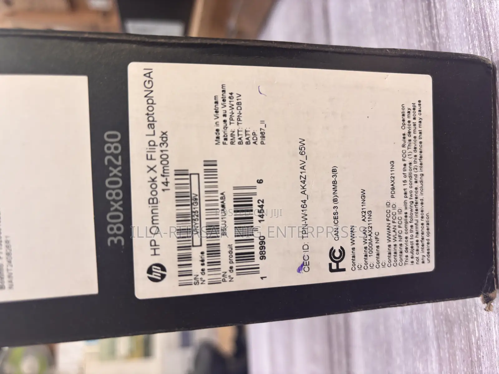 New Laptop HP OmniBook X Flip 14" 16GB Intel Core Ultra 5 SSD 512GB