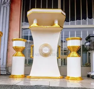 Stylish Modern Church Pulpit Set