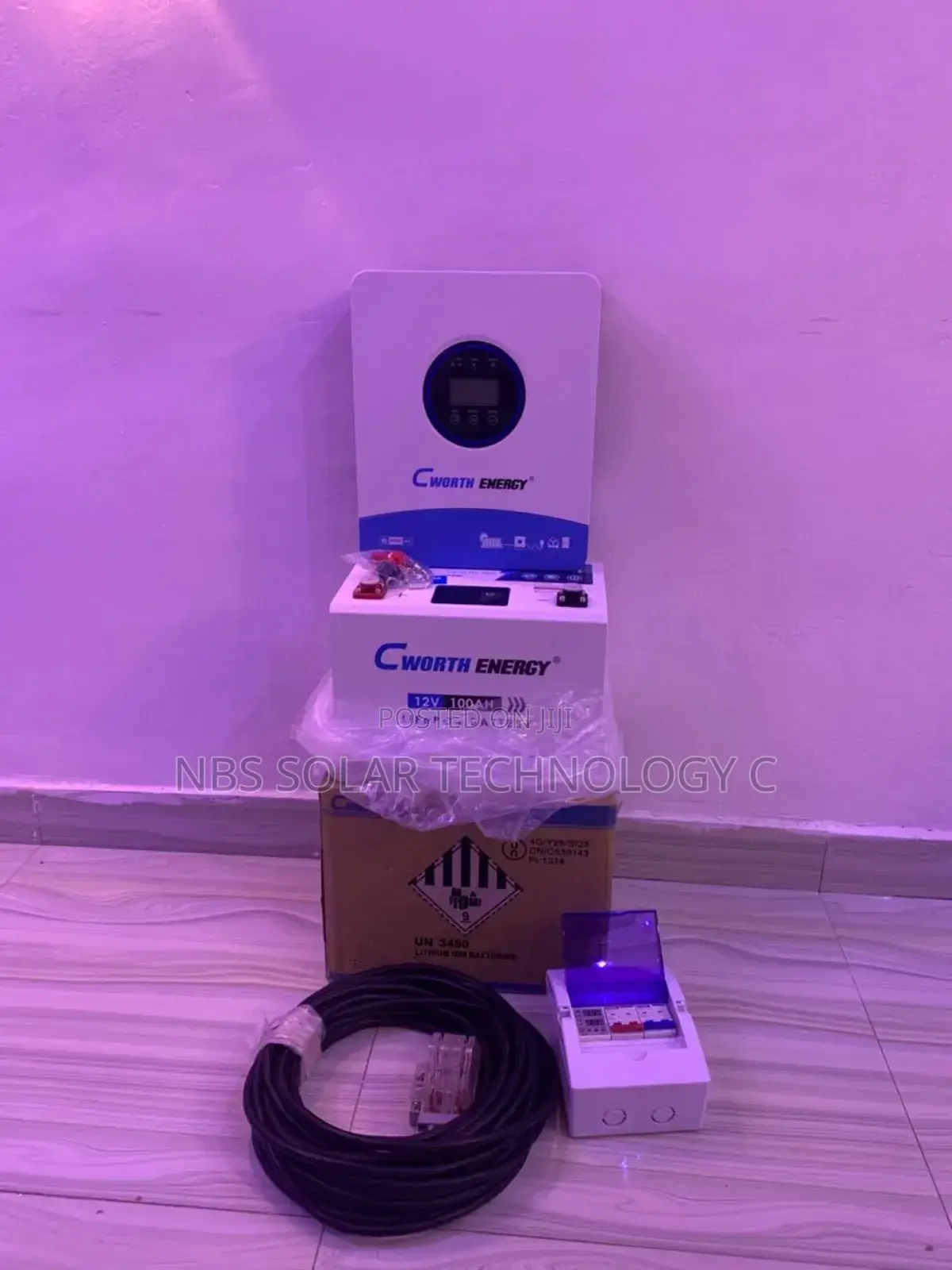 1.8kva Complete Solar Inverter Set-Up Full Installation System