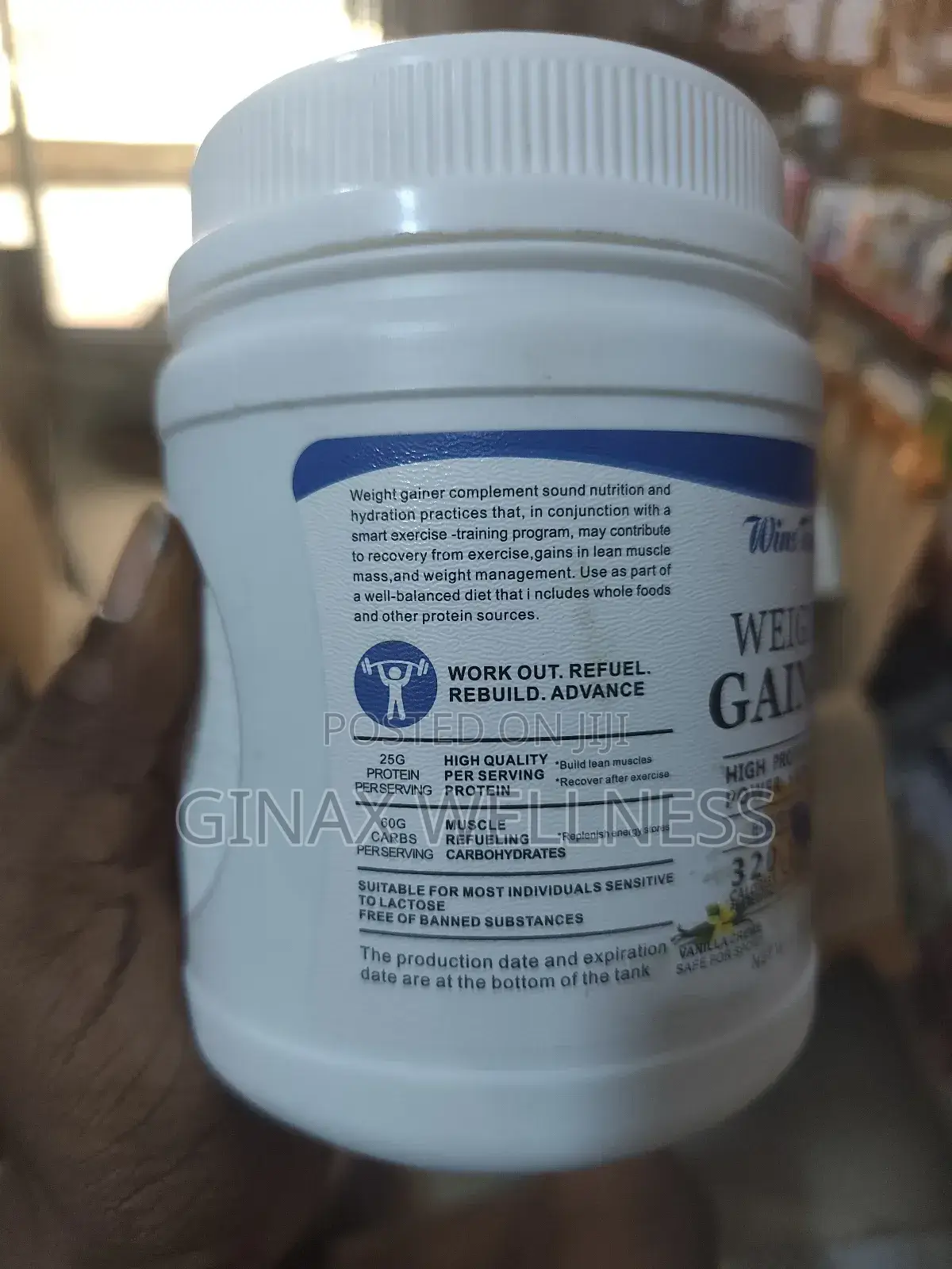 Weight Gainer Powder With High Protein for Gaining Weight (450grams)