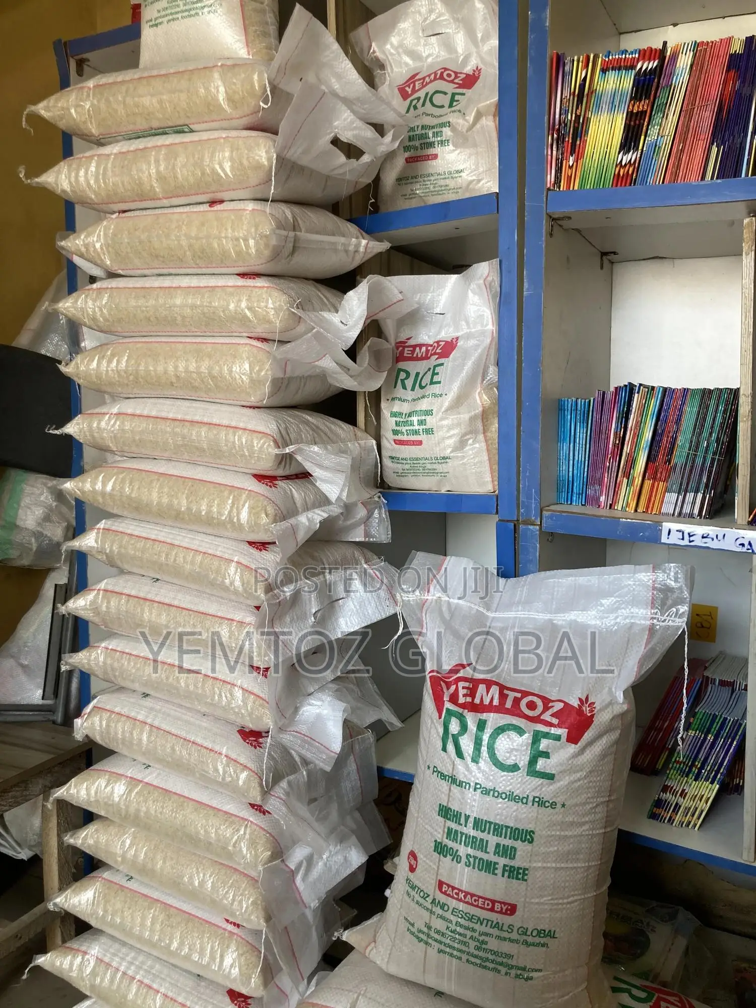Customize And Packaging Rice Bags For Ngo