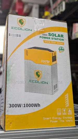 Ecolion 1kwh/300w E300 Solar Power Station