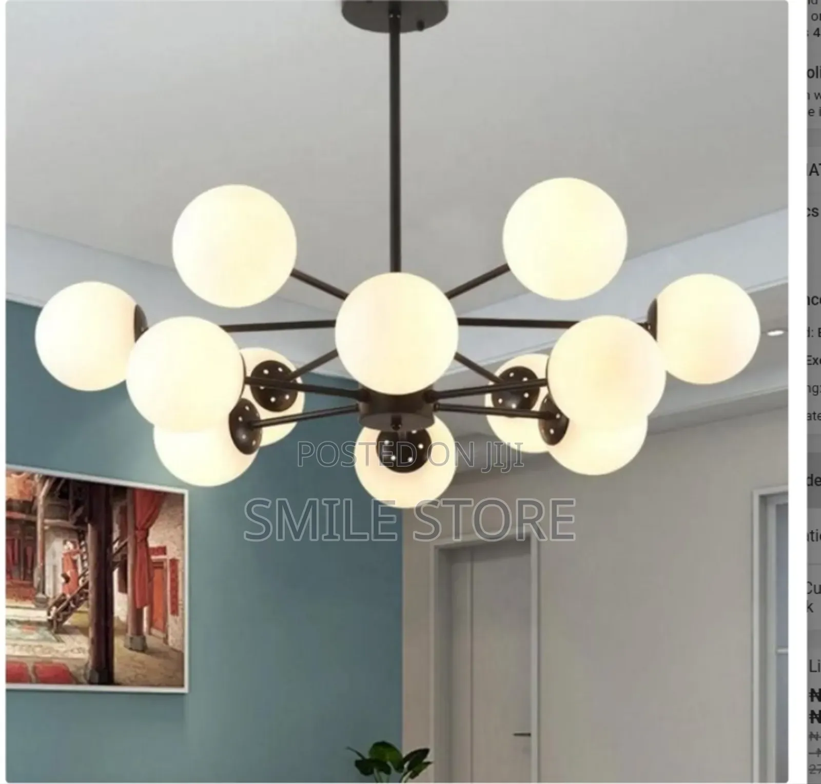 Lighting Unique Luxury New Modern Ceiling Led Drop Chandelier Light