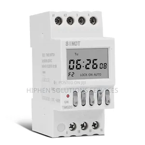 100amps Programmable Automatic Timer Switch Installers In Nigeria