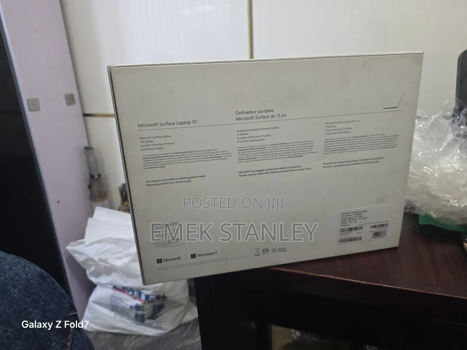 New Microsoft Surface Laptop 16GB Qualcomm Snapdragon X Elite SSD 512GB