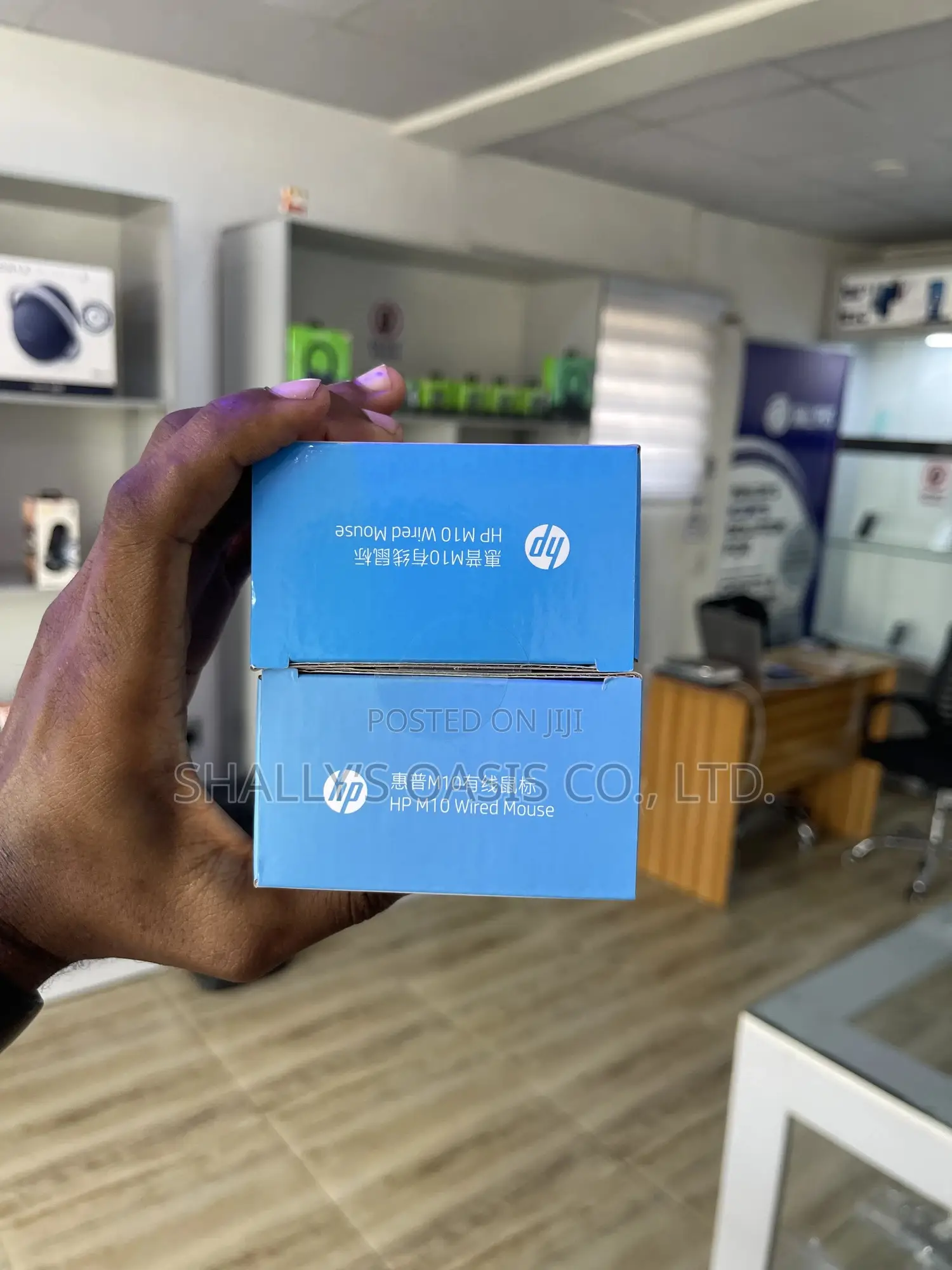 Original Hp M10 Wired Mouse – Smooth Control | Brand New