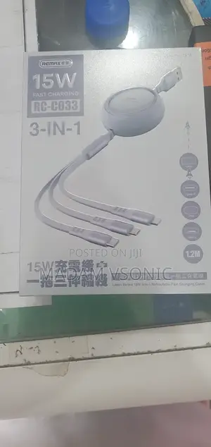 Remax 3-in-1 Cable Rc-C033