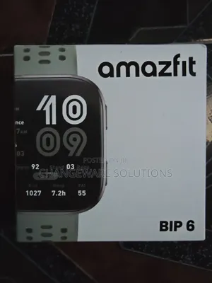 Amazfit Bip 6 With Free Black Strap and Protective Case