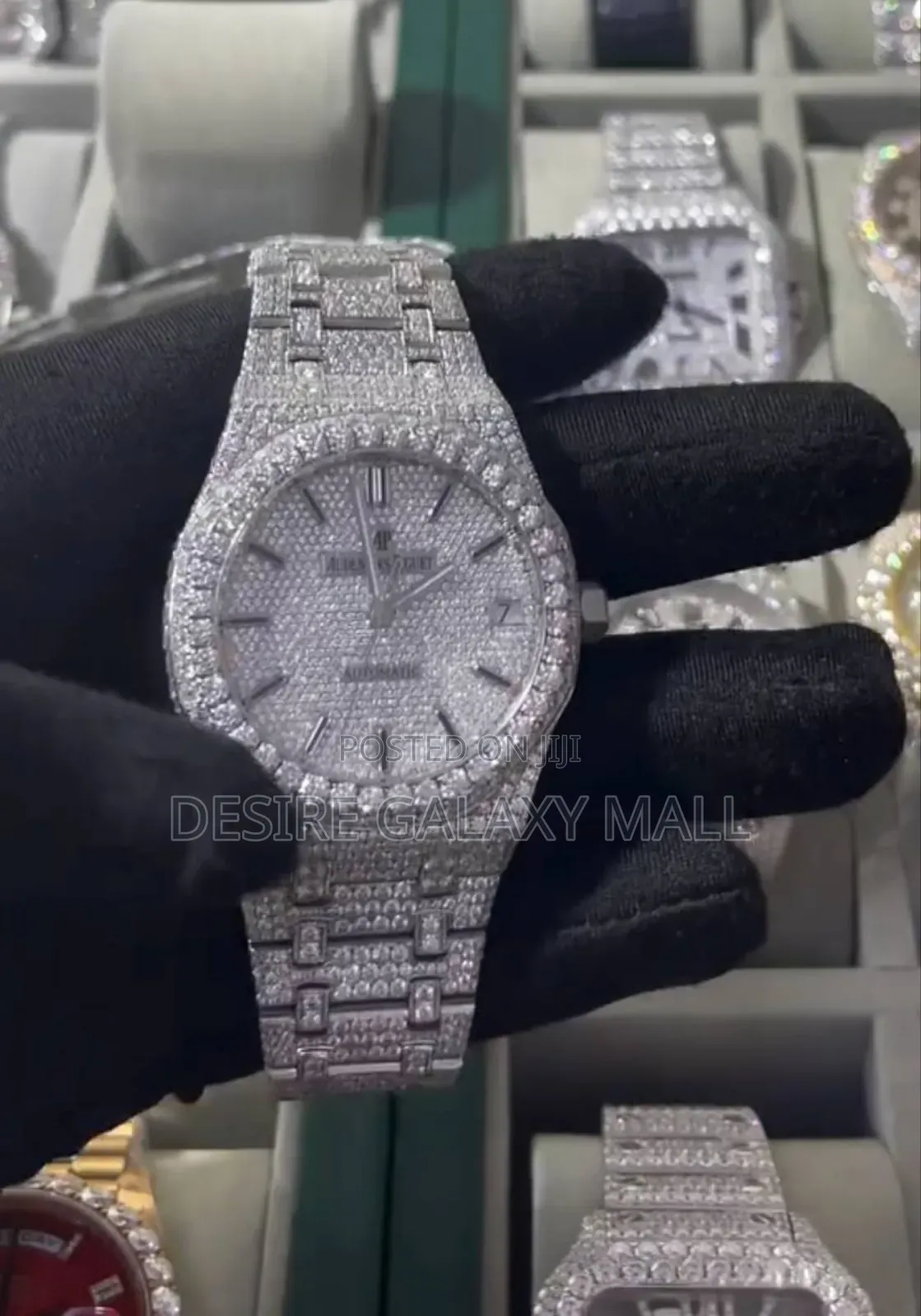 Moissanite Diamond Ap Watch