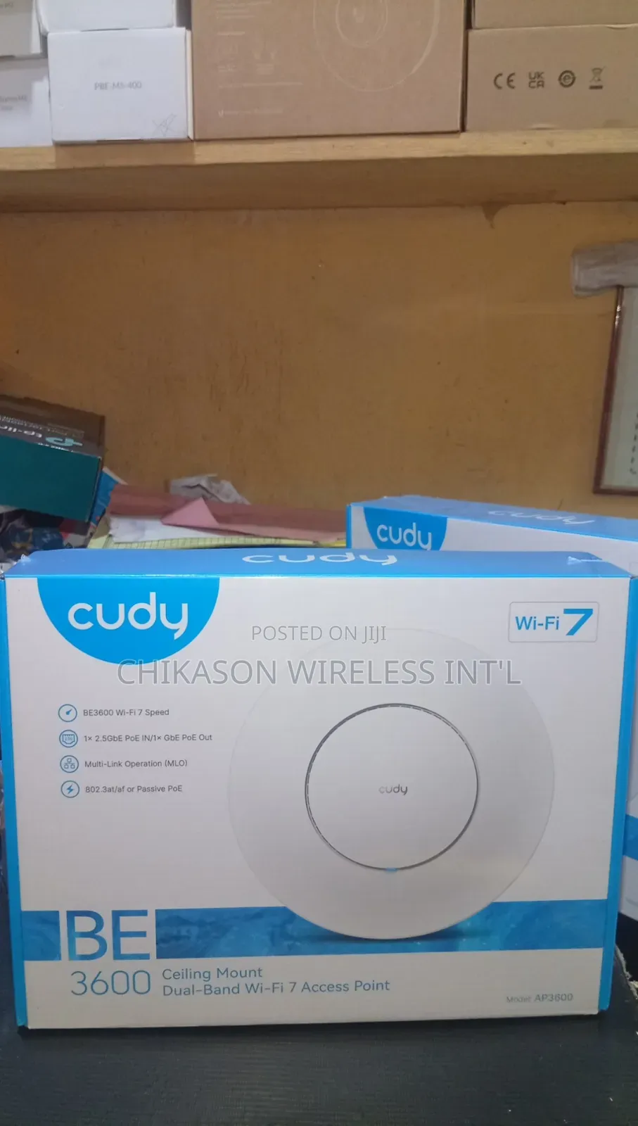 Cudy Be3600 Ceiling Mount Wifi 7