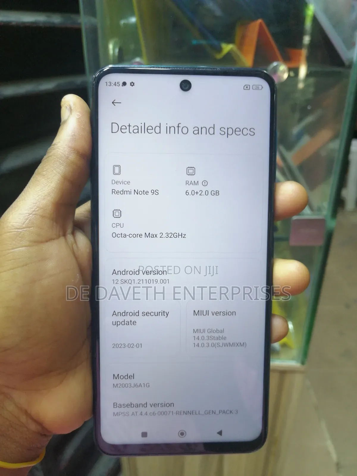 Xiaomi Redmi Note 9S 128 GB