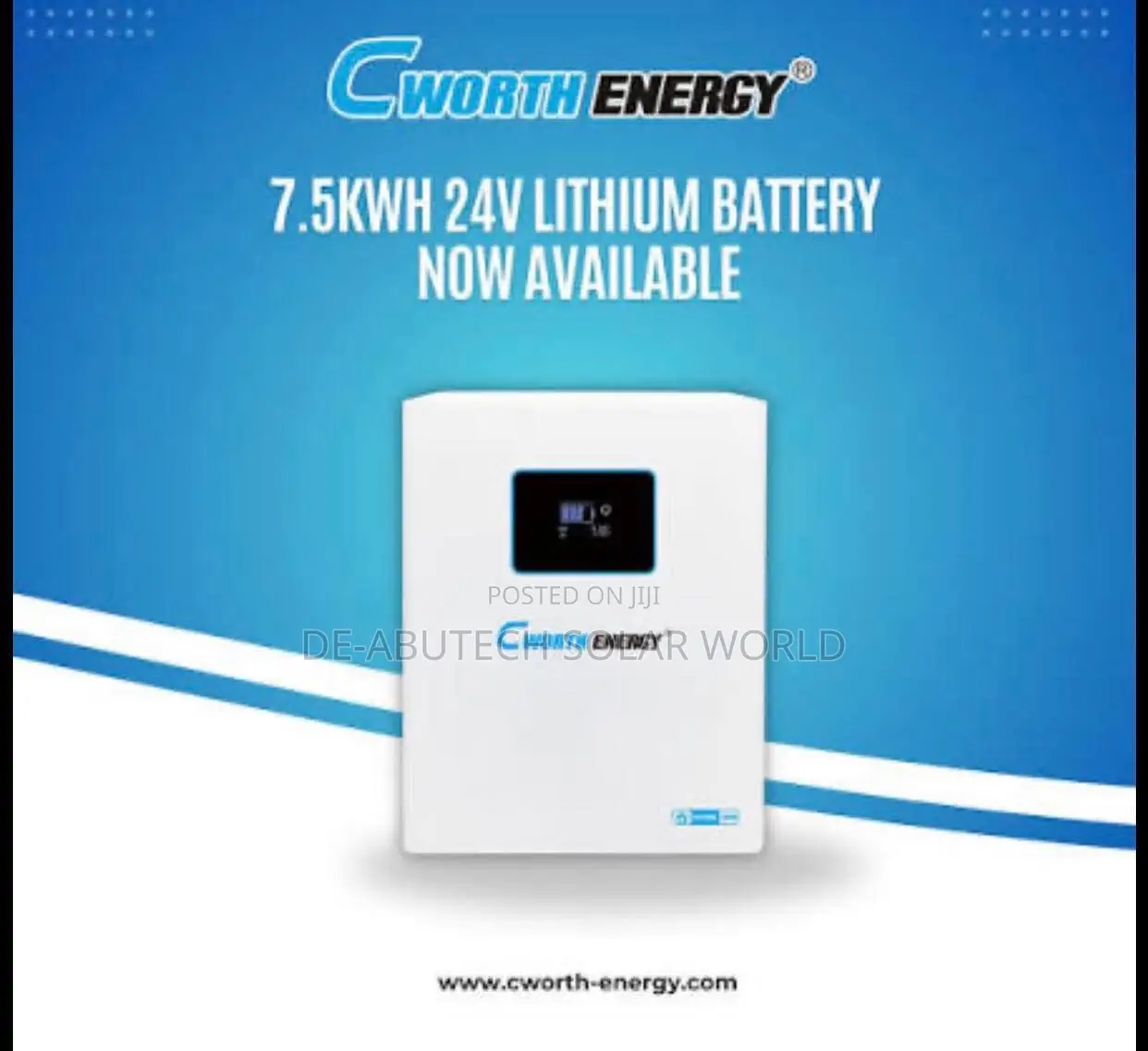 7.5.Kwh 24v Cworth