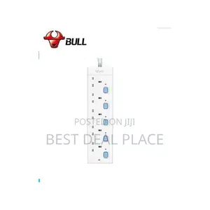 Bull Surge/ Overload Protector 5 Outlet Extension Socket