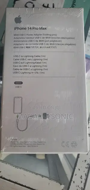 iPhone Usb-C to Lightning Cable With (65w Usb-C Adapter)