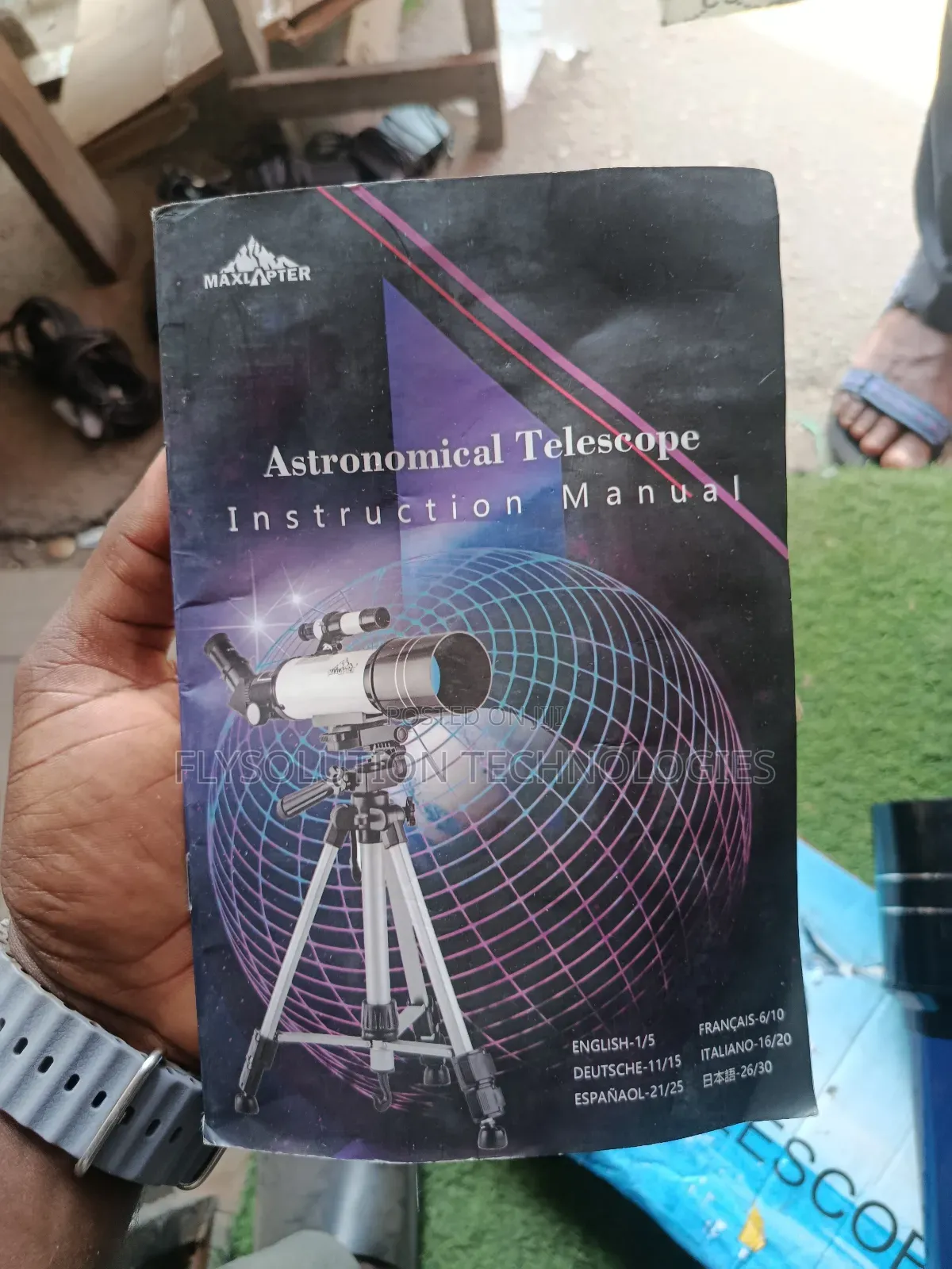 Maxlapter Astronomical Telescope 400/70mm Refractor