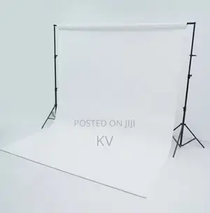 Backdrop Stand Plus White or Black Backdrop for Rent