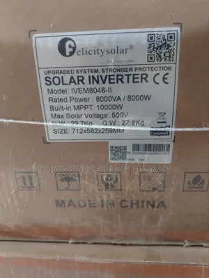 8kva Felicity Hybrid Inverter 48v.