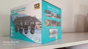 Double Lens Solar CCTV Camera