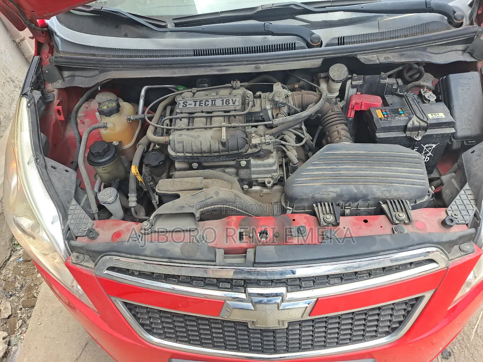Chevrolet Spark LS 2012 Red