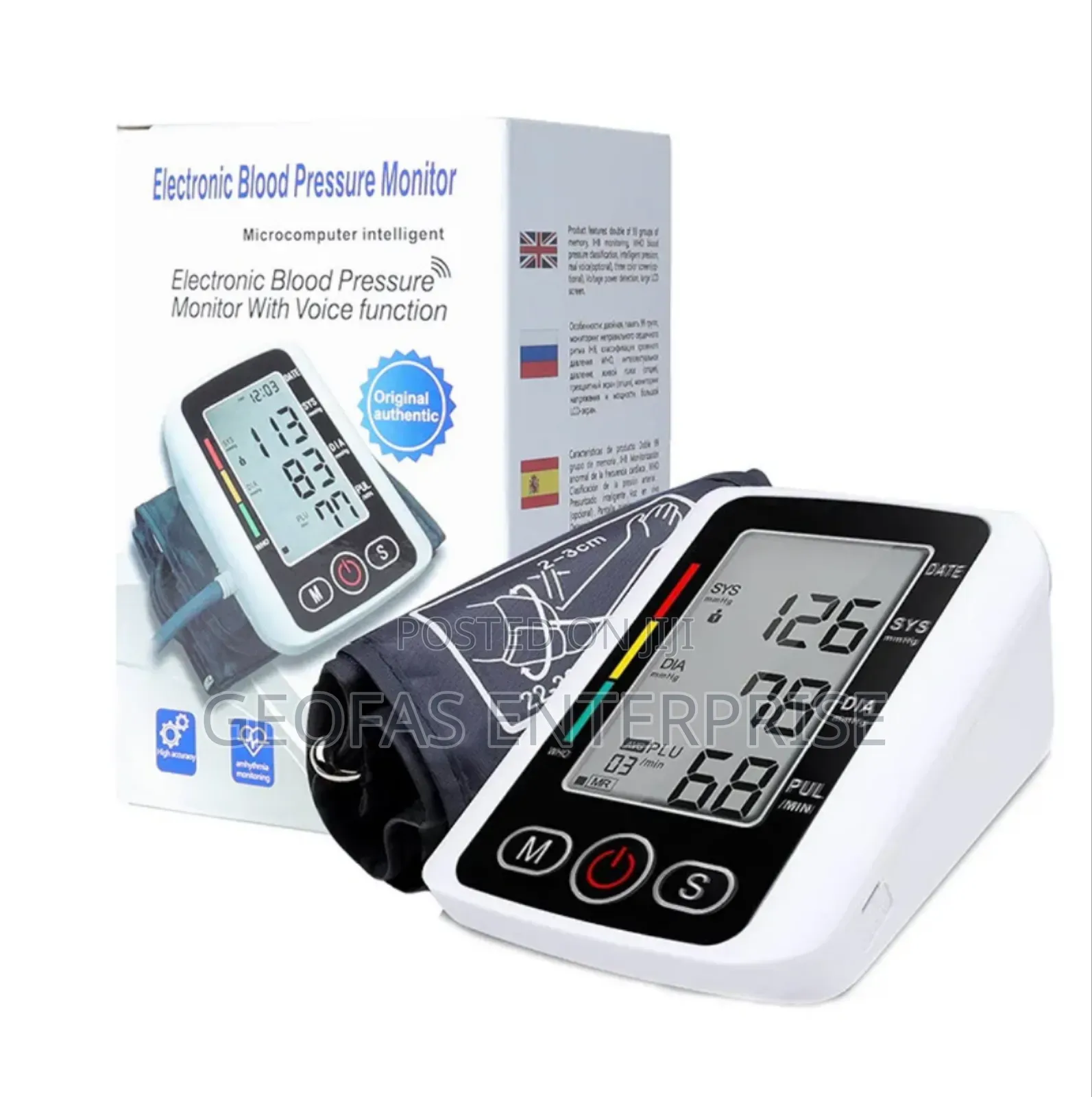 High Advanced Accurate Blood Pressure Machine