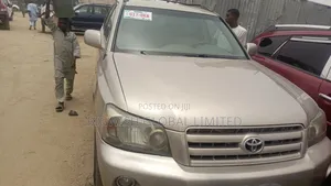 Toyota Highlander V6 2007 Gold
