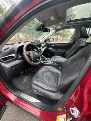Toyota Highlander Platinum 2021 Red