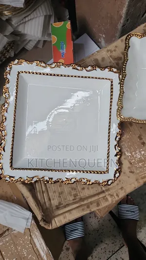 Ceramic Gold Plate