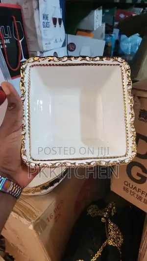 Ceramic Gold Plate