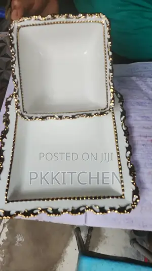 Ceramic Gold Plate