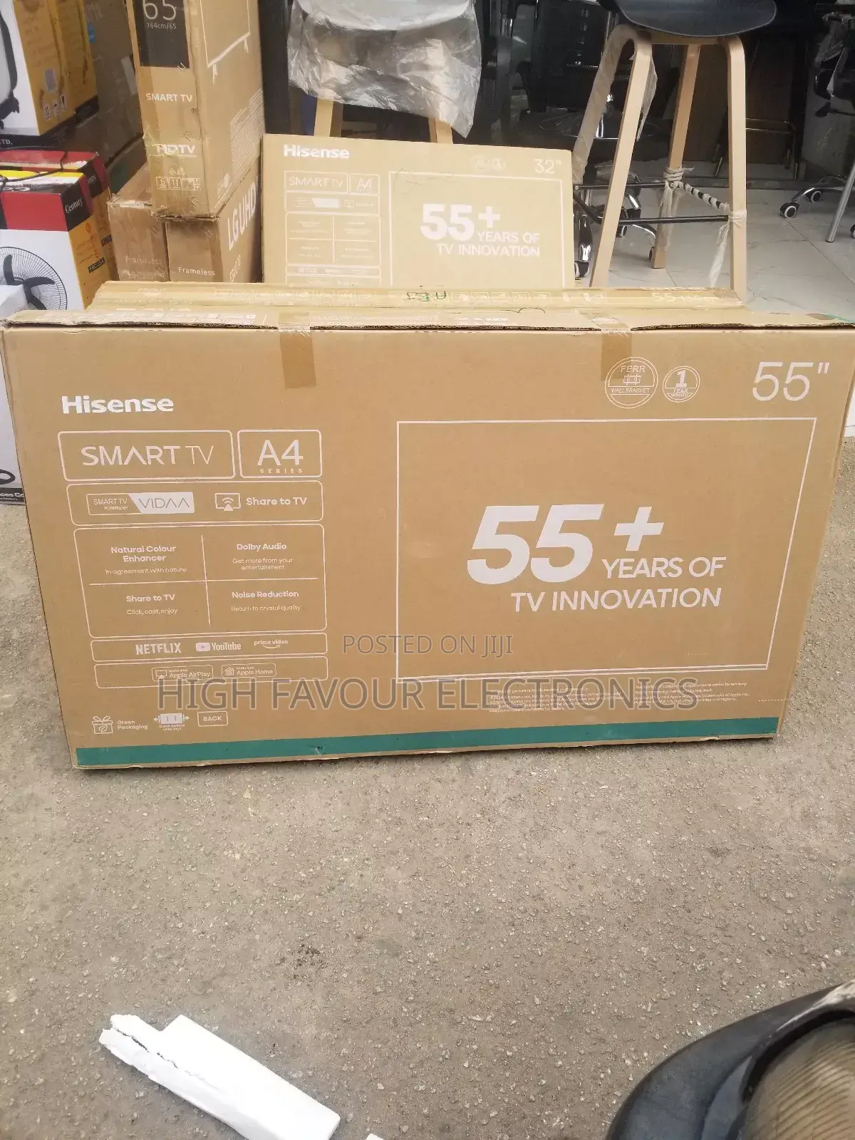 Original Hisense 55inch Smart Tv