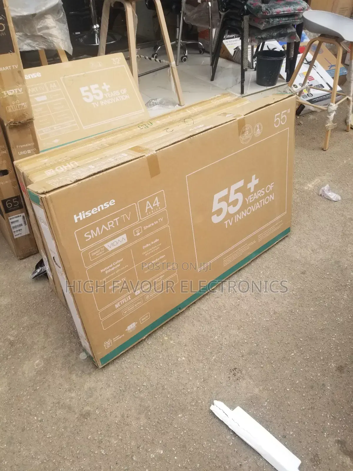 Original Hisense 55inch Smart Tv