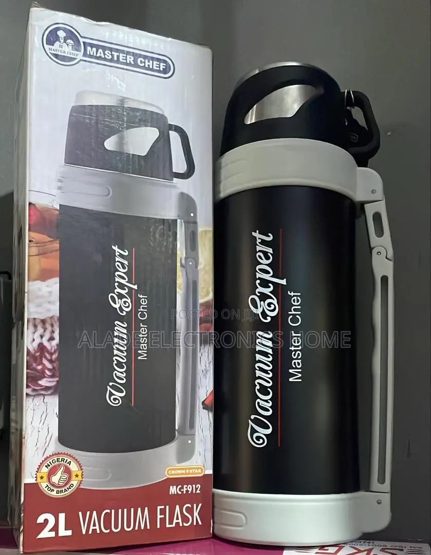 2ltrs” Masterchef Vacuum Water Flask (48hrs Hotness)