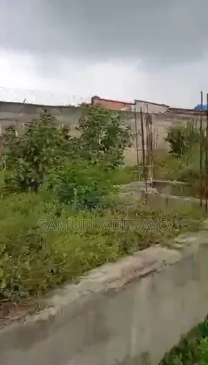 15 M Half Plot of Land, Fenced and Gated at Egan, Igando, Lagos.