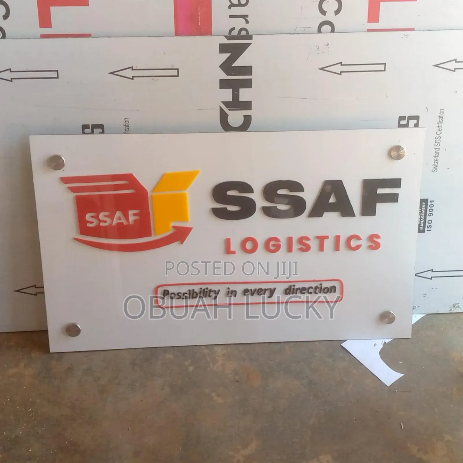 Indoor And Outdoor Signage