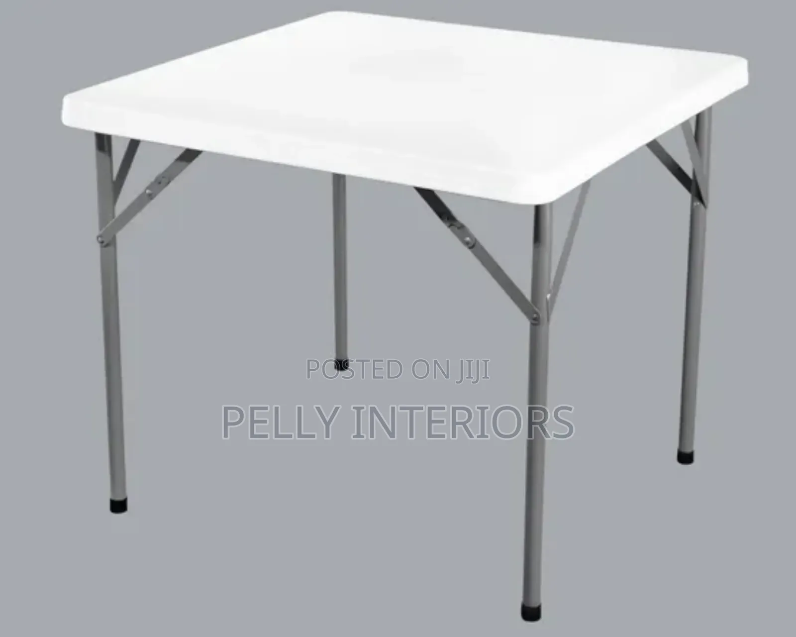 Outdoor Folding Plastic Table With 4 Chairs