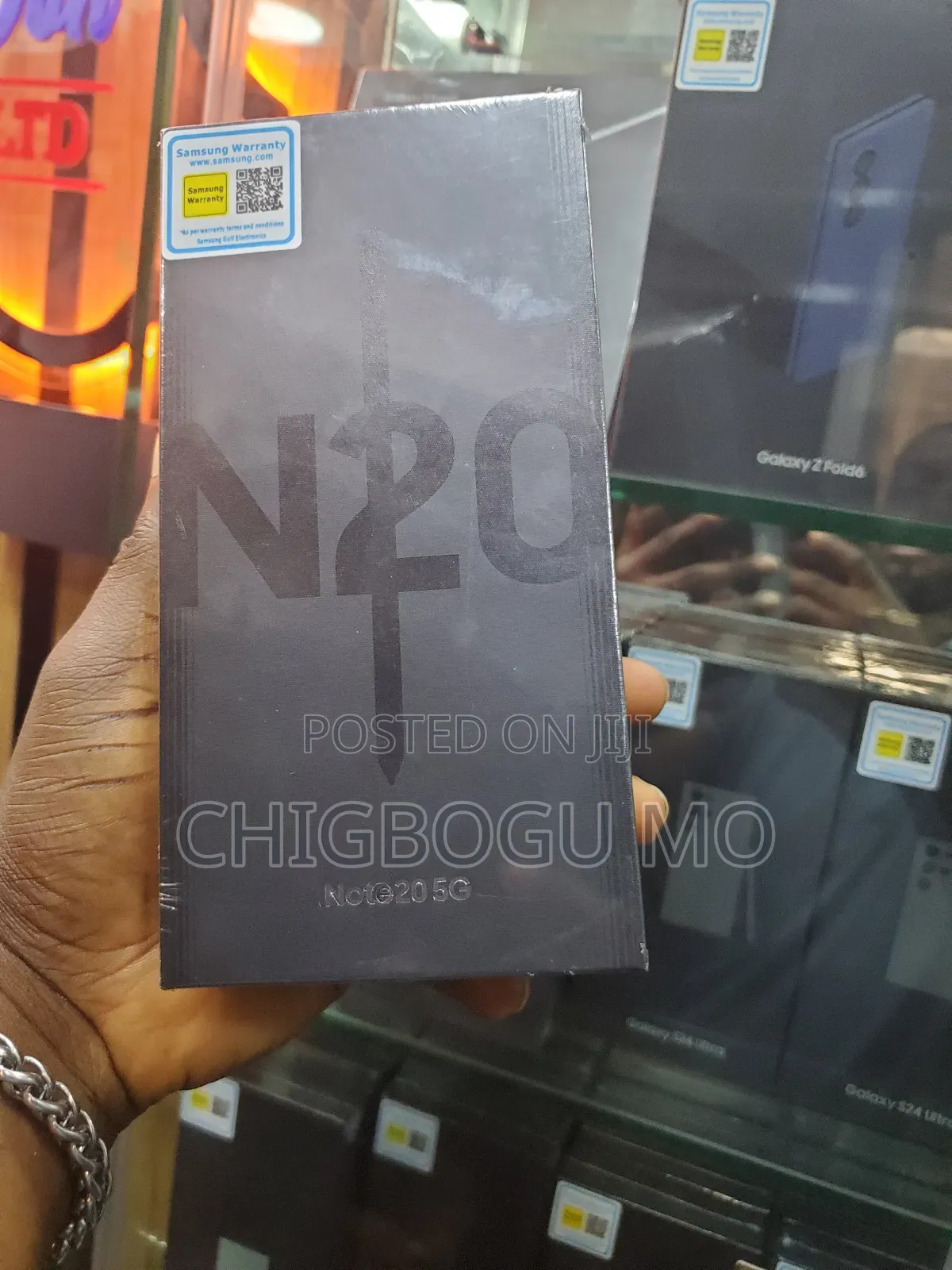 New Samsung Galaxy Note 20 5G 128 GB Gold