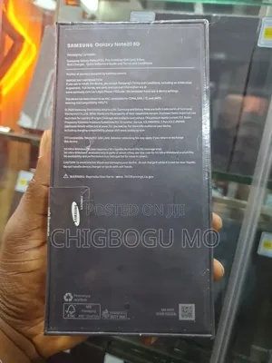 New Samsung Galaxy Note 20 5G 128 GB Gold